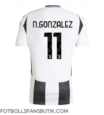 Juventus Nicolas Gonzalez #11 Replika Hemmatröja 2024-25 Kortärmad